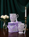 Lavender Blossom Coffee Mug - Set Of 2