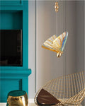 Butterfly Glass Pendant Light - Single