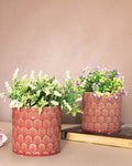 Terrazzo Ceramic Mini Planters - Set of 2